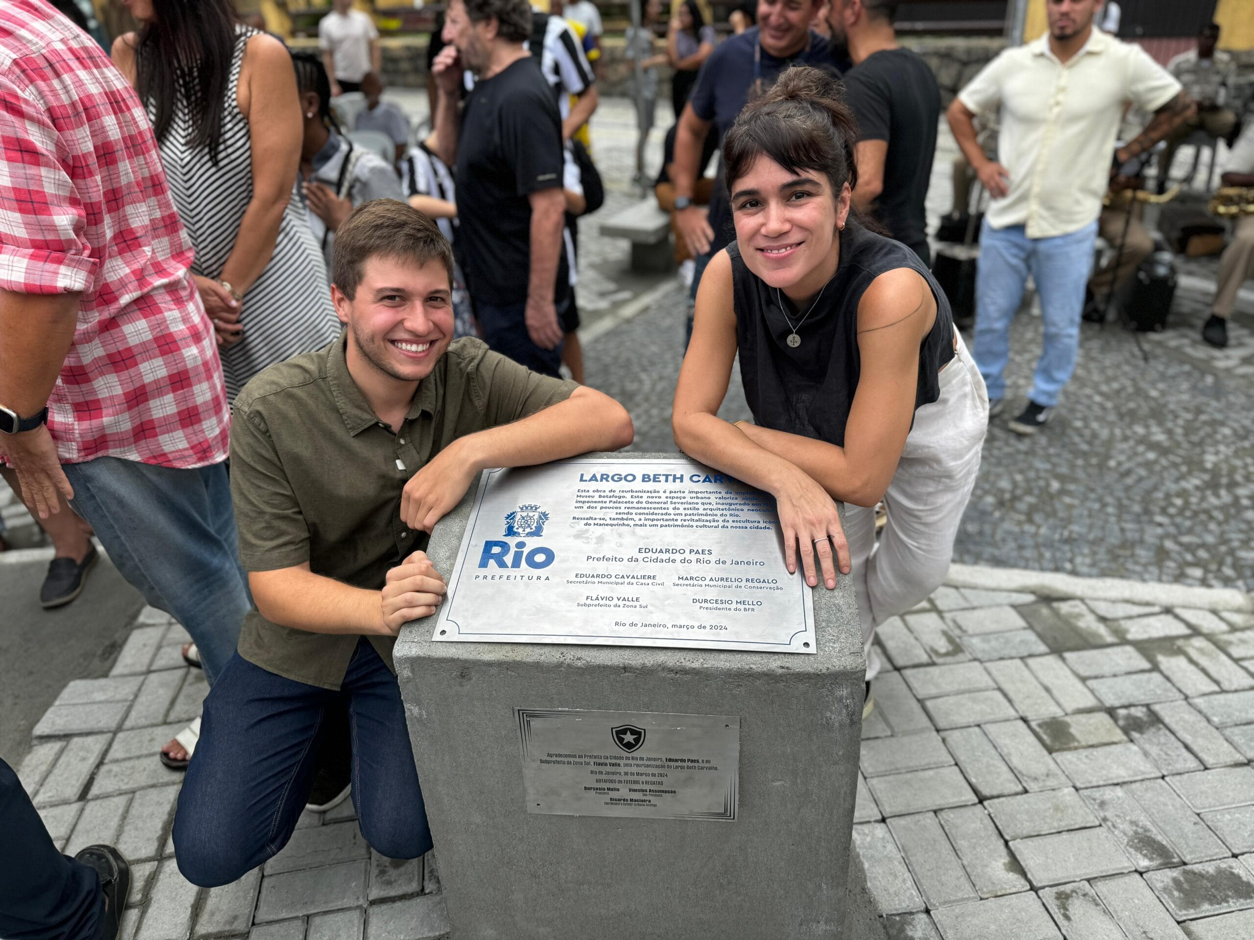 Flávio Valle e Luana Carvalho
