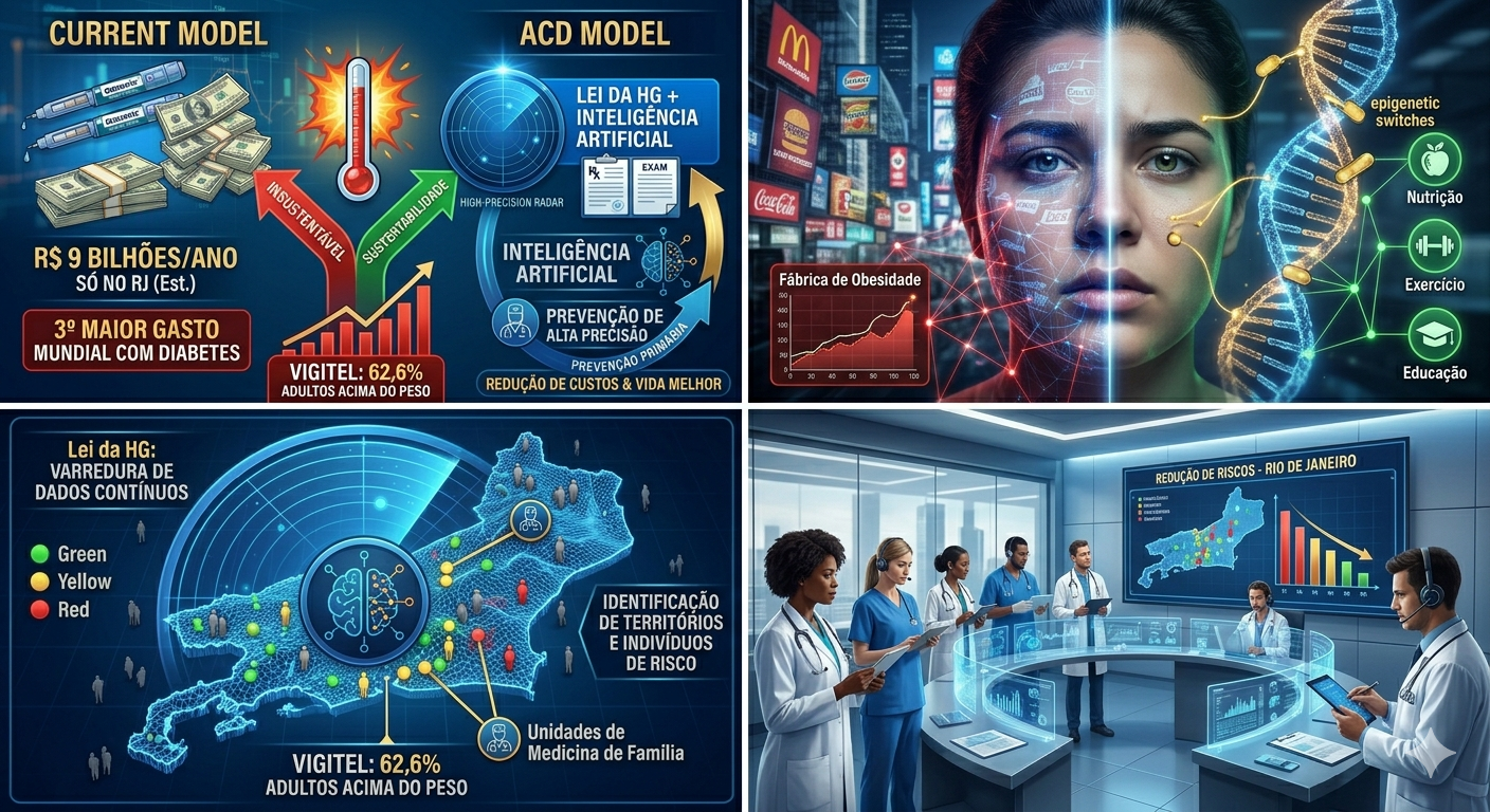 Diabetes, Obesidade e IA: Os Temas Inadiáveis das Eleições 2026