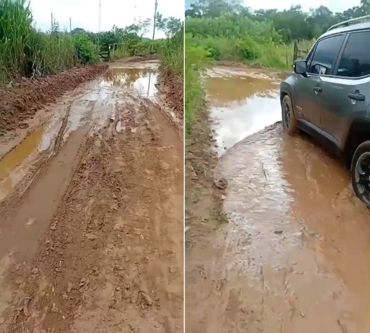 Moradores de Itaperuna reivindicam melhorias nas condições das ruas do bairro Colibri