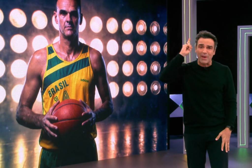 Tadeu Schmidt emociona ao homenagear irmão na abertura do BBB 26