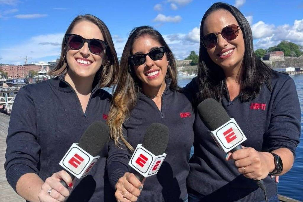 ESPN realiza transmissão inédita da final da Champions League feminina com equipe 100% feminina