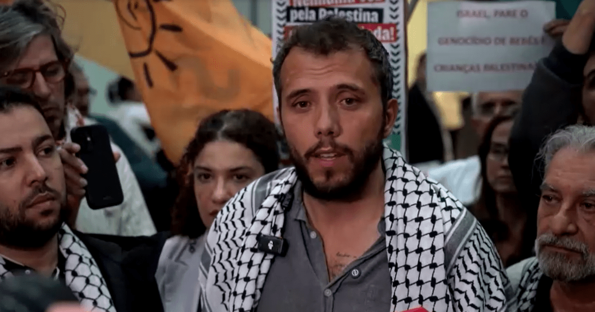Ativista brasileiro é deportado por Israel após testemunhar abusos em Gaza