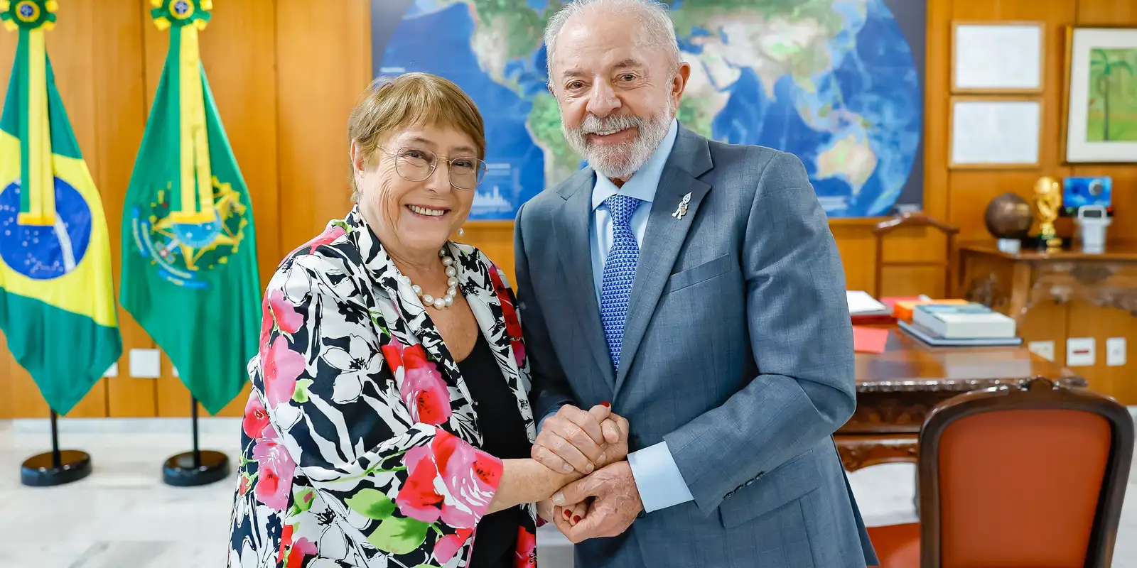 Presidente Lula reforça apoio a Michelle Bachelet para liderar a ONU