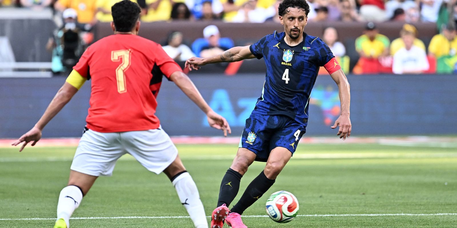 Brasil vence Egito em último amistoso antes da Copa do Mundo