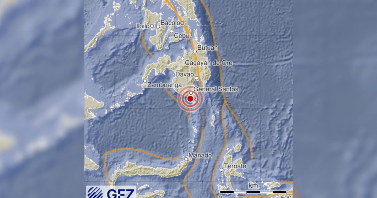 Alerta de tsunami após terremoto de magnitude 7,8 nas Filipinas