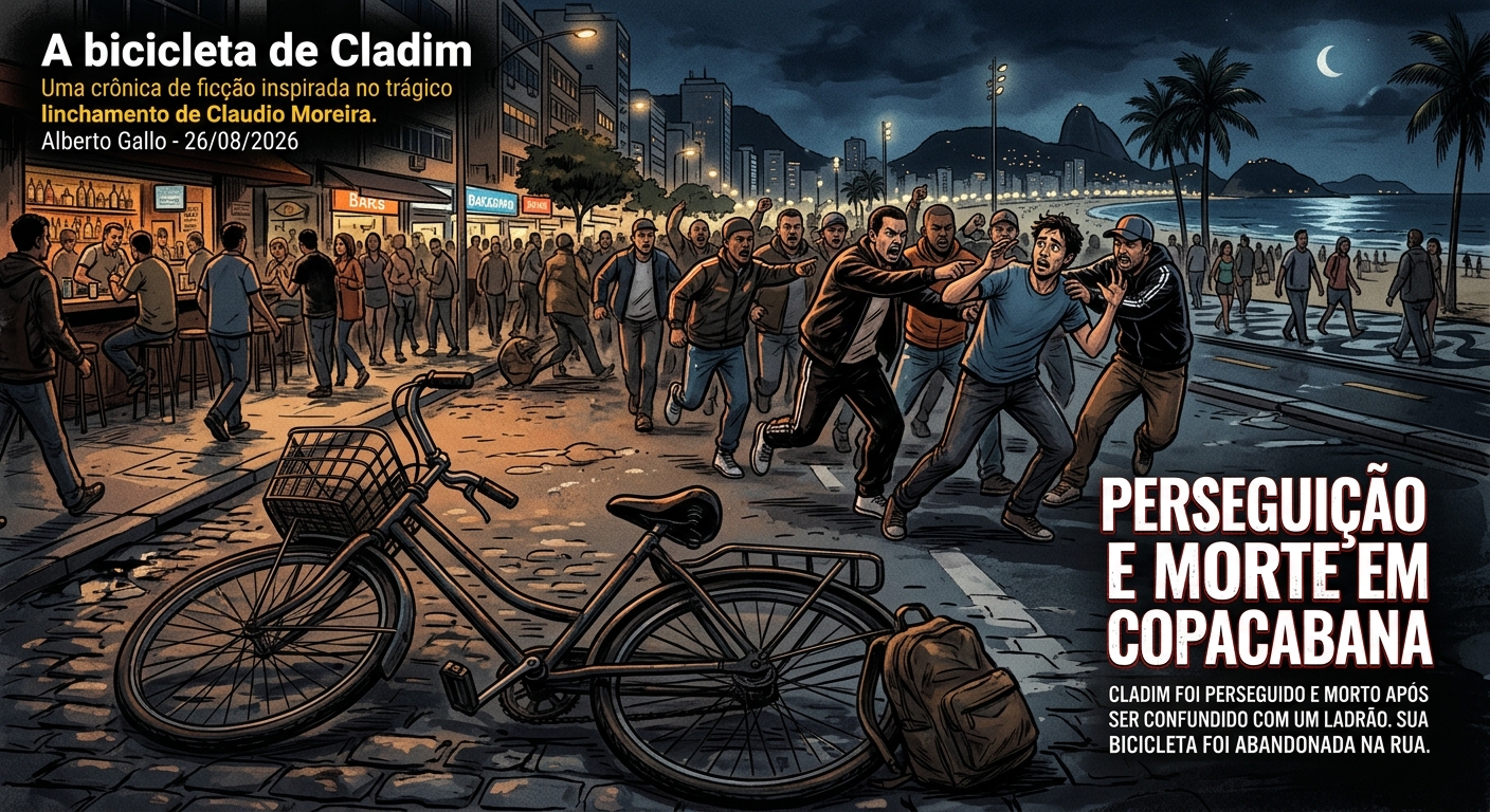 A Bicicleta de Cladim: Crônica sobre Intolerância e Linchamento em Copacabana