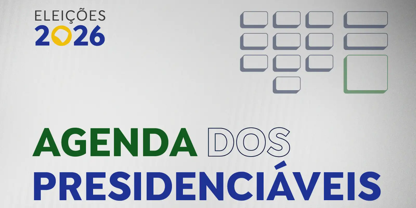 Agenda dos Candidatos à Presidência: Atividades do Fim de Semana