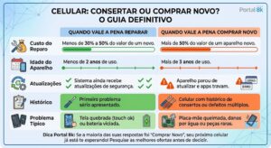 Consertar ou Comprar Novo? Saiba a Hora Certa de Trocar de Celular.